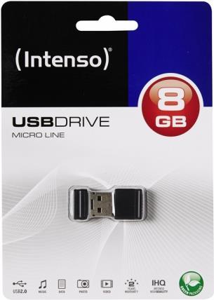 Actual product image Intenso micro line (8 GB, USB-A)