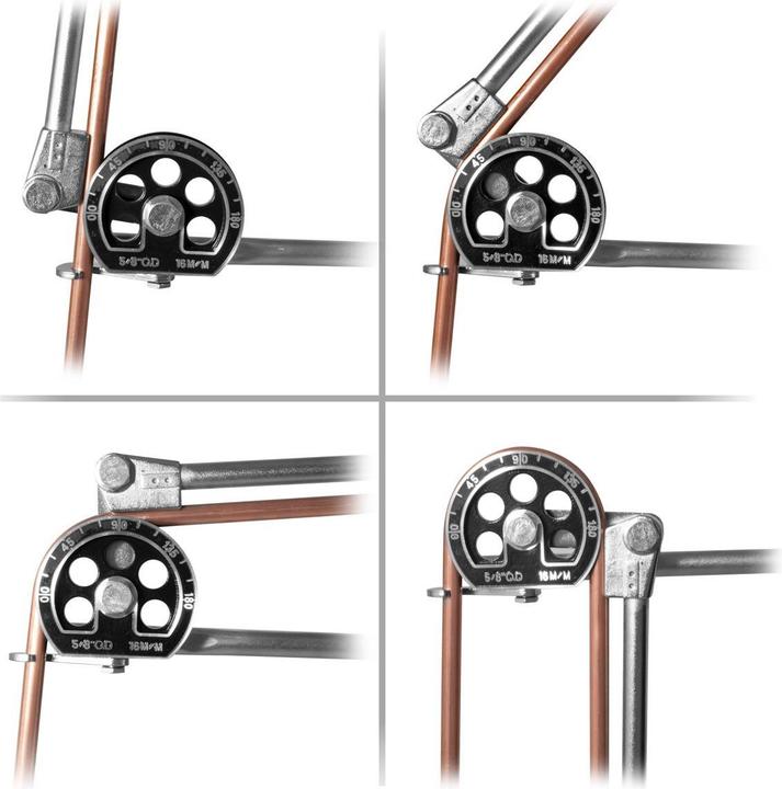 Image du produit Stahlwerk Cintreuse manuelle HTB-180 ST pour tubes de 16 mm Plage de travail 0-180 degrés (420 mm)