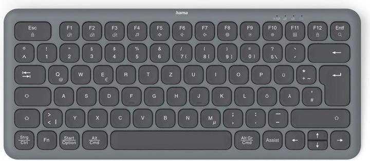 Actual product image Hama Multi-Device Keyboard WK-500 wireless wireless u (DE, Wireless)