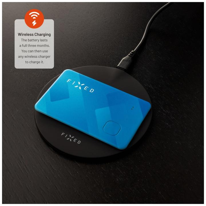 Actual product image Fixed FIXTAG-CARD-BL Bluetooth Tracker Blue (iOS)