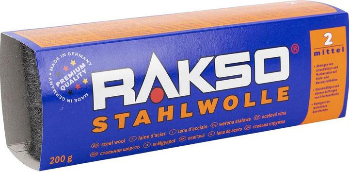 Actual product image Rakso Steel wool no. 2 à 200g (1 pcs.)
