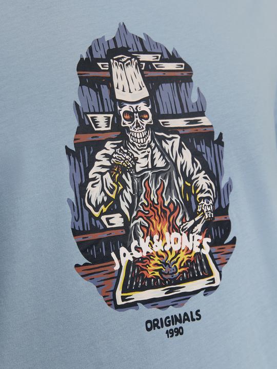 Image du produit Jack & Jones Jorseven Skull Tee Ss Crew Neck Sn (XS)