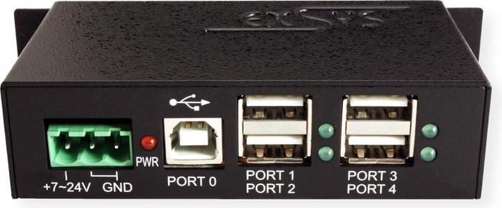 Immagine prodotto Exsys 39788 (USB-B, 4 Porti)