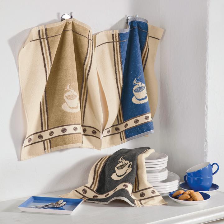 Produktbild Kracht Frottier-Geschirrtuch 3er-Pack (50 x 50 cm)