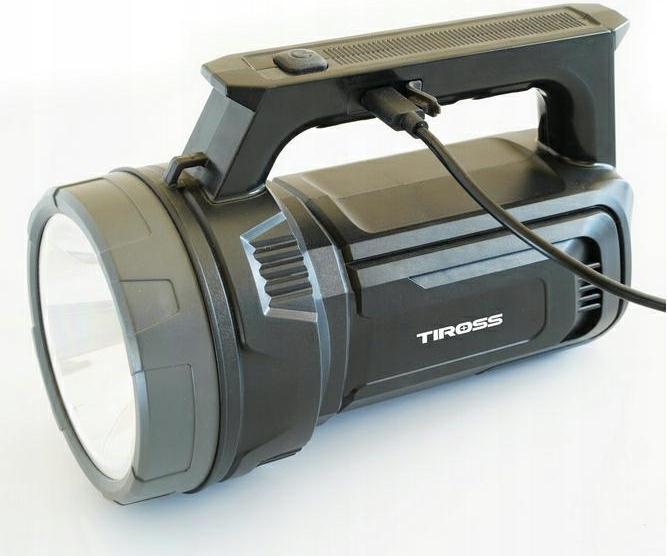 Actual product image Tiross Rechargeable torch 3W 260Lm Ts2253 (11 cm)