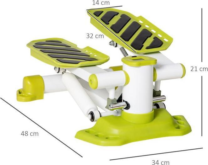 Produktbild Swisshandel24 Mini Stepper ideal für Zuhause, Rutschfest Up-Down Stepper LCD Anzeige