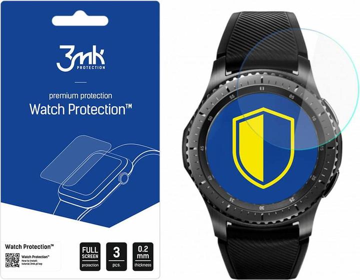 Produktbild 3MK hybrid glass Watch Protection FG for Samsung Galaxy Gear S3 SM-R760