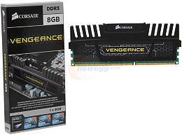 Productafbeelding Corsair Wraak (1 x 8GB, 1600 MHz, DDR3 RAM, DIMM 288 pin)