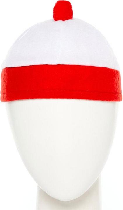 Actual product image Henbrandt Bommelmütze rot-weiss