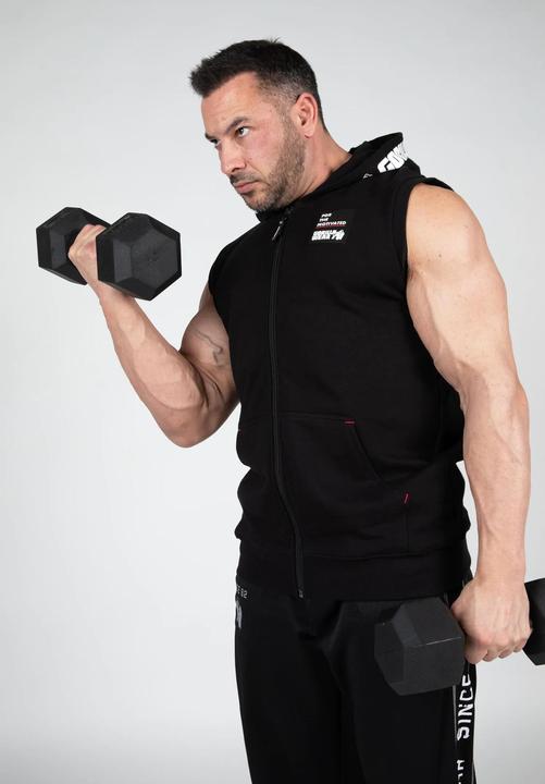 Image du produit Gorilla Wear Débardeur à capuche Milwaukee - Noir (M)