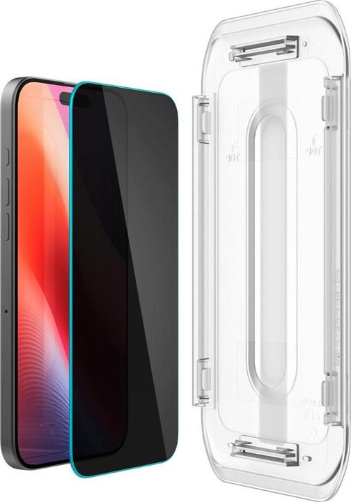 Produktbild Spigen Glas.Tr "Ez Fit" 2er-Pack fürfür iPhone 16 Pro Max 6,3" Privatsphäre (2 Stück, Apple iPhone 16 Pro Max)