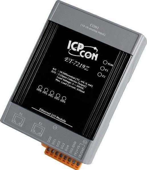 Image du produit Moxa MODBUS/TCP I/O MODULE, 2x LAN