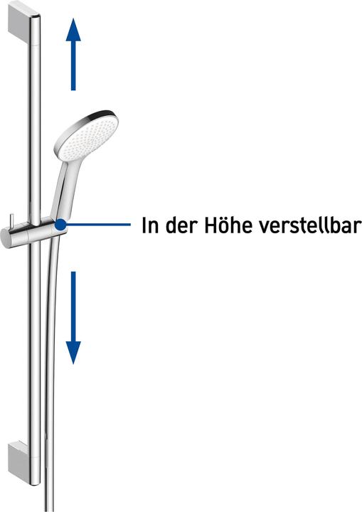 Produktbild Duravit Brauseset chrom (1 Strahlarten, 19.50 l/min)