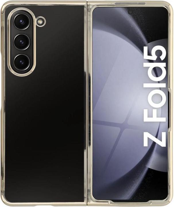 Actual product image Forcell Back panel cover OEM FOCUS Case for SAMSUNG Galaxy Z Fold 5 5G gold