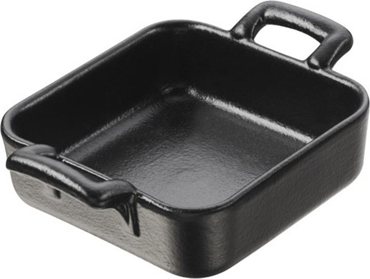 Revol Black porcelain casserole dish