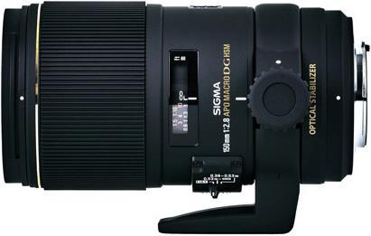 Actual product image Sigma 150mm F2.8 EX DG APO MACRO OS HSM, Canon EF (Canon EF-S, Canon EF, full size)