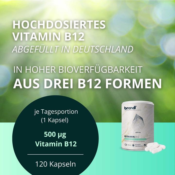 Actual product image Brandl Vitamin B12 Vegan (1 Piece, Capsules, 45 g)