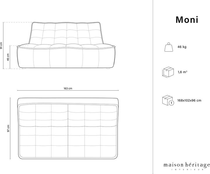 Produktbild Maison Heritage Moni (2-Sitzer, 3-Sitzer, 4-Sitzer)