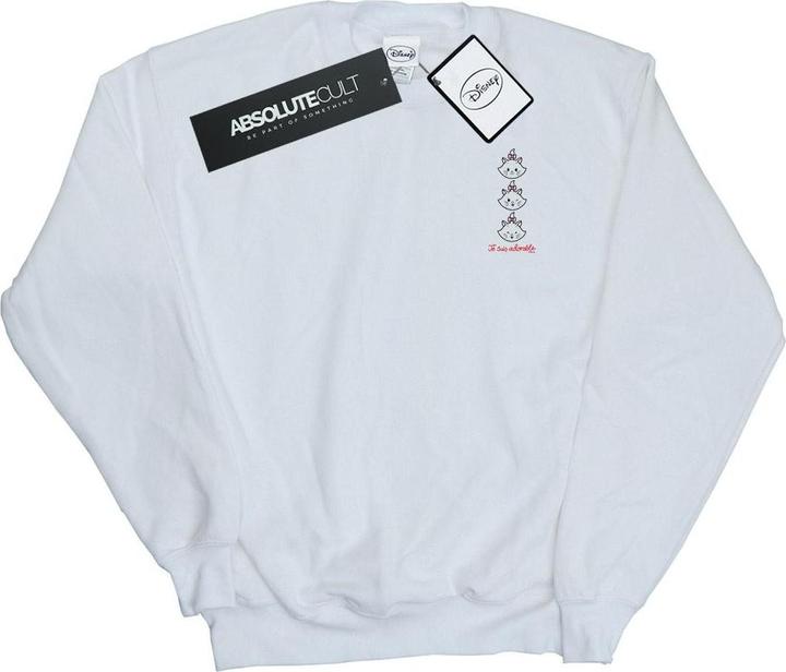 Disney Aristocats Marie Breast Print Sweatshirt Jungen