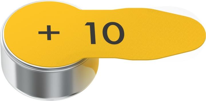 Actual product image Varta Hearing aid batteries type 10 1.4V (6-pack) (6 pcs., 10, 105 mAh)
