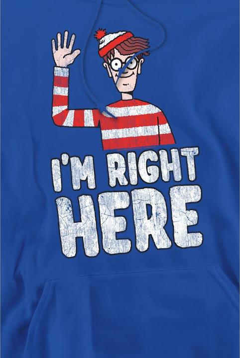 Produktbild Wheres Wally? I'm Right Here Kapuzenpullover (M)