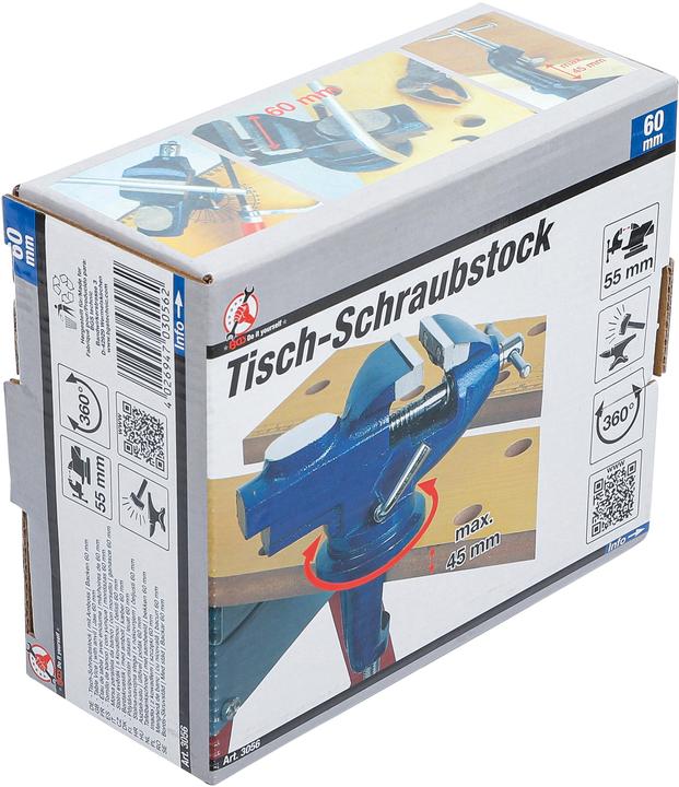 Produktbild BGS Tisch-Schraubstock (60 mm)