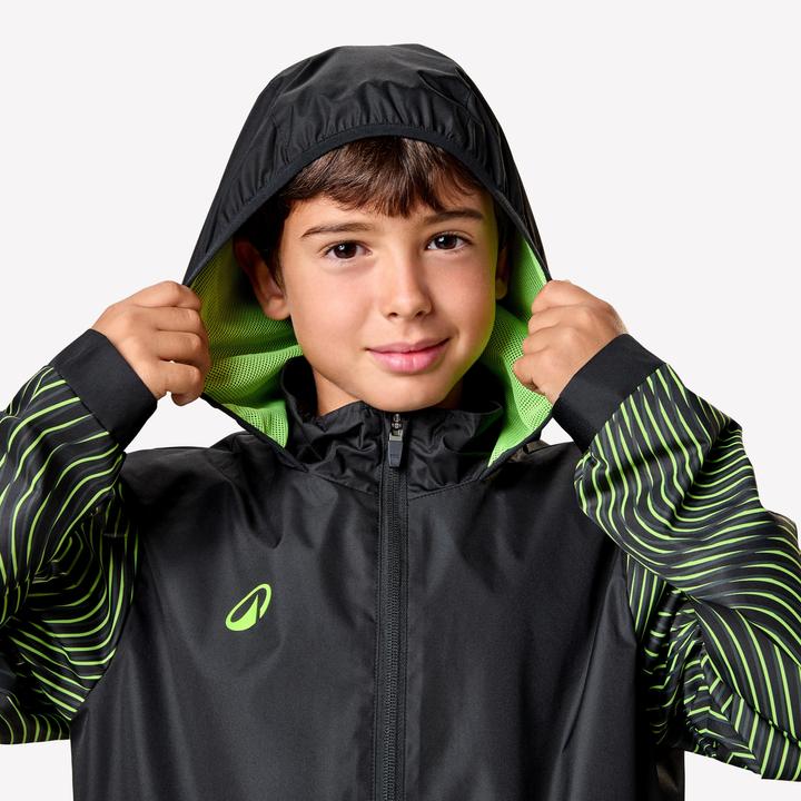 Image du produit Kipsta Coupe-Pluie De Football Enfant Viralto Jr Wavy Noir & Jaune Fluo