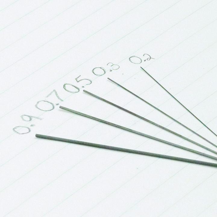 Actual product image Pentel Pencil AIN STEIN High Polymer, HB, 0,3 mm, etui a 15 pcs. (Refill, Graphite)