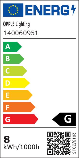 Etichetta energetica Opple LED-Refl. 7,5-75W/830 140060951 GU10 36° 15000h dimmerabile A++,8kWh/1000h (GU10, 7.50 W, 565 lm, 30 x, G)