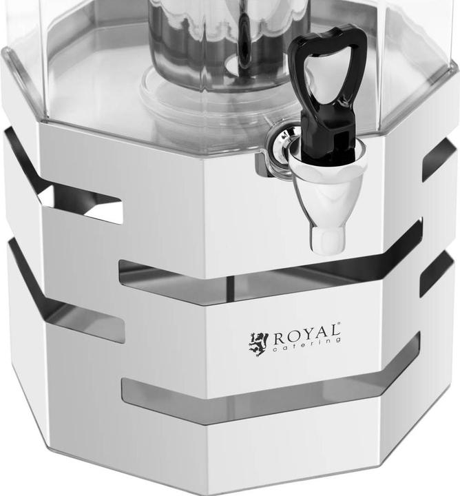Produktbild Royal Catering Saftdispenser Saftspender Getränkespender Gastro Getränke Dispenser 3 x 3,5 L