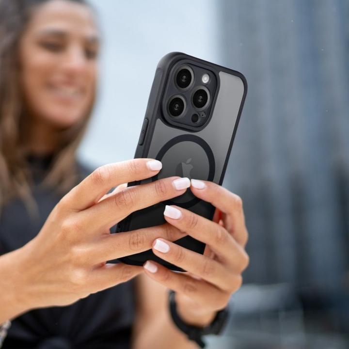 Produktbild OEM Back panel cover FULL MATTE MAG COVER case compatible with MagSafe for SAMSUNG A56 black (Abdeckung, A56)