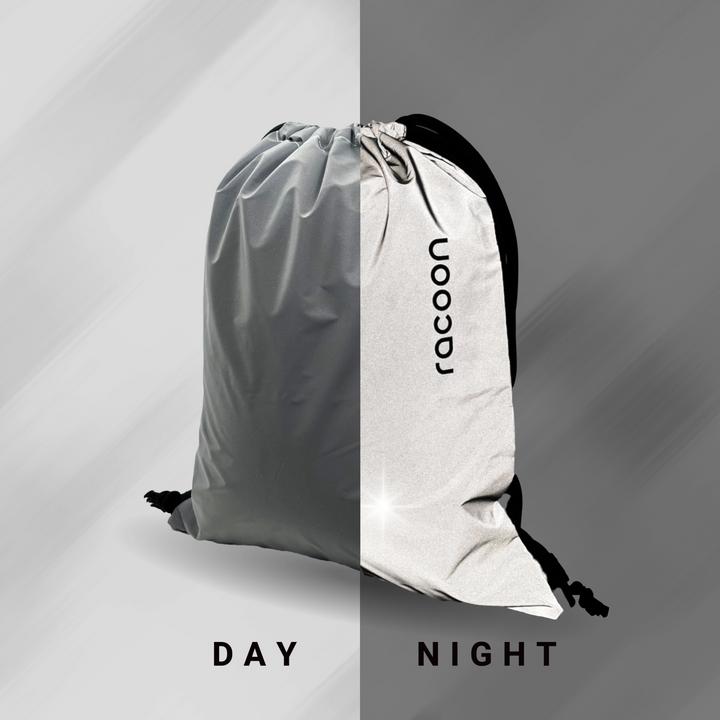 Produktbild Racoon Sportbeutel Silber (reflektierend, TCS approved) (15 l)