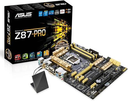 Produktbild ASUS Z87 Pro (LGA 1150, Intel Z87, ATX)