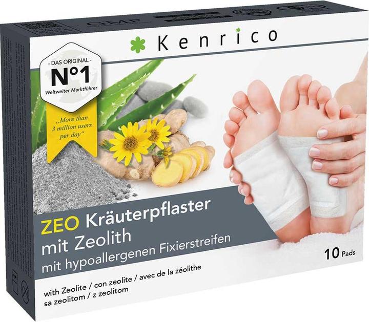 Kenrico Kräuterpflaster mit Zeolith (10 x)