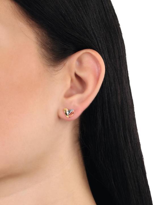 Immagine prodotto Amor Ohrschmuck für Damen, 925 Sterling Silber | Herz (Argento 925)