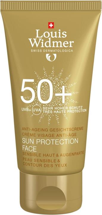 Louis Widmer Sun Protection Face (Sonnencreme Gesicht, SPF 50+, 50 ml, 74 g)