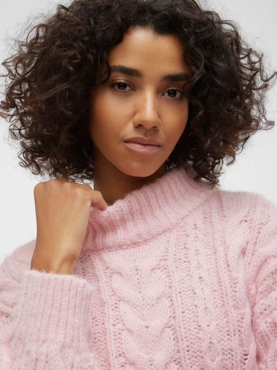 Image du produit Vero Moda VMDREAM LS HIGHNCK CROP PULLOVER GA EXC Pull en maille (M)