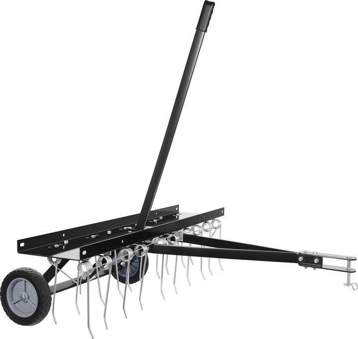 Produktbild Wiltec Vertikutierer 100cm für Aufsitzmäher Rasenlüfter Rasenpflege Rasentraktor