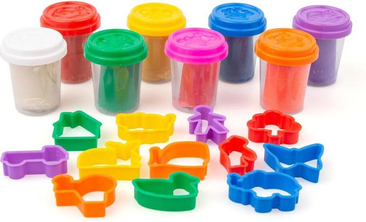 Produktbild Creative kids Knetset 8 Stk. + 12 Ausstecher