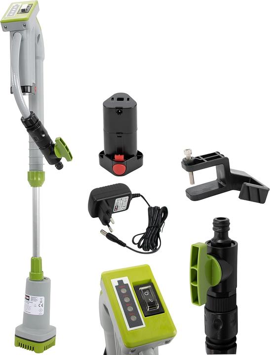 Actual product image Grafner Battery-powered rain barrel pump (Rain barrel pump)