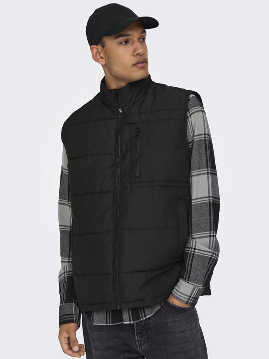Actual product image Only & Sons Onsjake Quilted Vest Otw (XS)