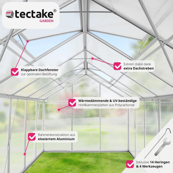 Immagine prodotto tectake Serra con fondazione