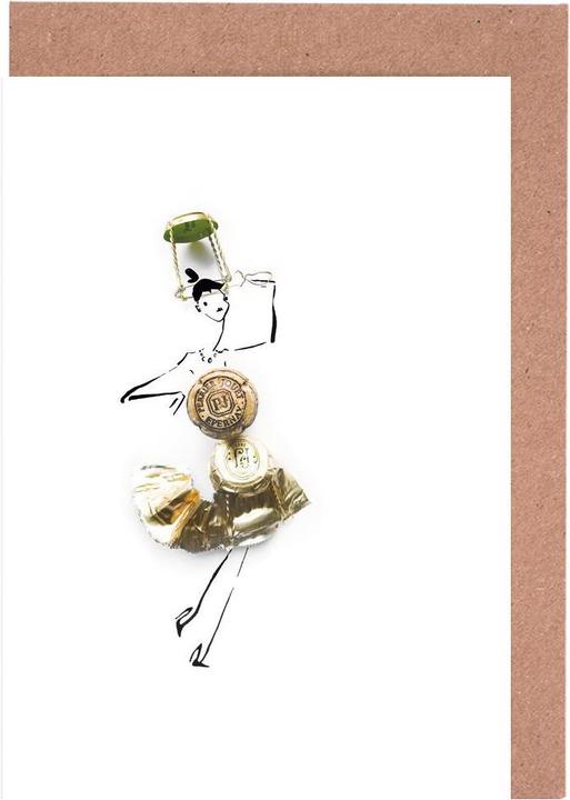 Actual product image Juniqe Champagne - Congratulations (5 pcs.)