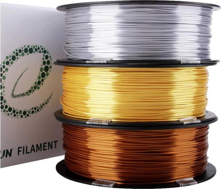 eSUN eSilk (PLA, 1.75 mm, 1000 g, Gold)