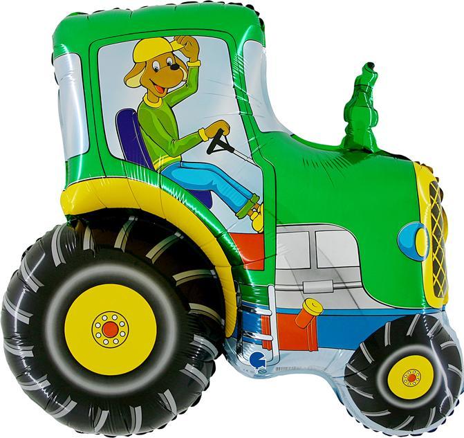 Image du produit Karaloon Ballon Tracteur vert 76 cm sans remplissage (1 x)
