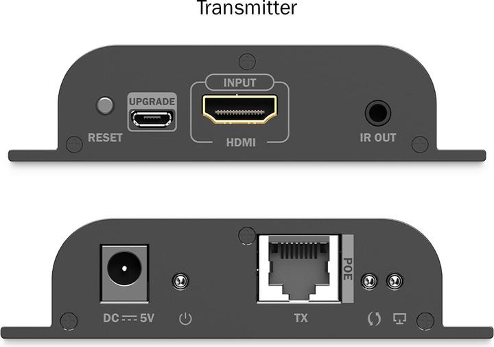 Produktbild Digitus HDMI IP POE Extender Set, 4K/60Hz (Extender)