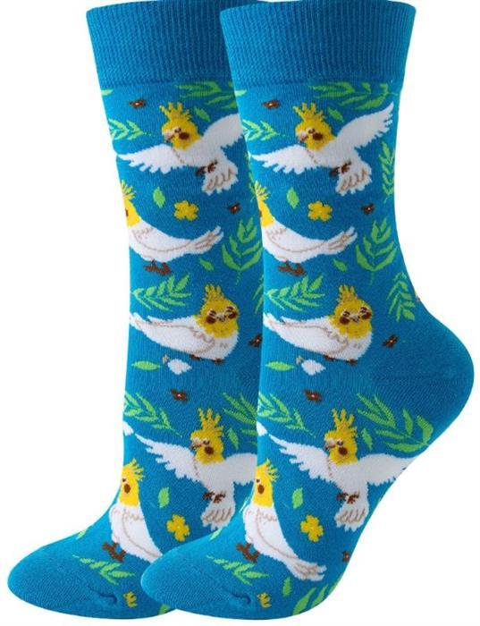 Musthaves Socken Grösse 36 - 43 cm - Vögel (36 - 43)