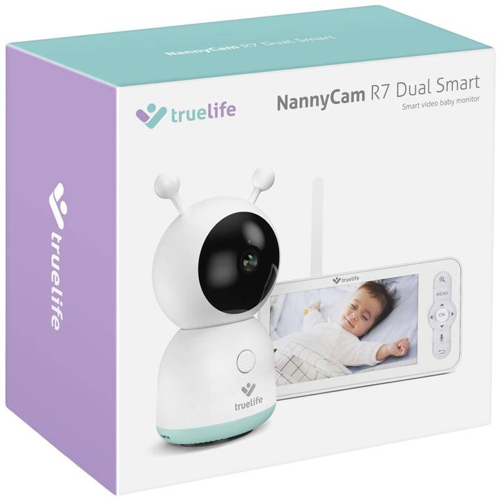 Produktbild Truelife NannyCam R7 Dual Smart (Babyphone mit Kamera, 300 m)