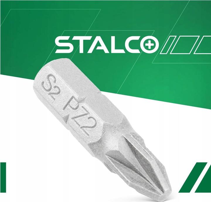 Stalco Bit Tipp 1/4 Pozidriv PZ2 25 mm (20 PCs) ST (25mm)