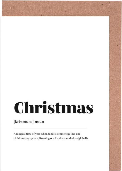 Produktbild Juniqe Magical Time Of Year - Weihnachten (5 Stk.)